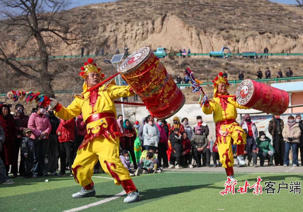 Lanzhou Yuzhong: The rehearsal of the social fire is in full swing, and the New Year flavor is getting stronger
